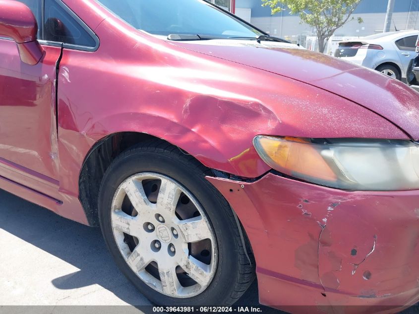 2007 Honda Civic Lx VIN: 2HGFA16557H510688 Lot: 39643981