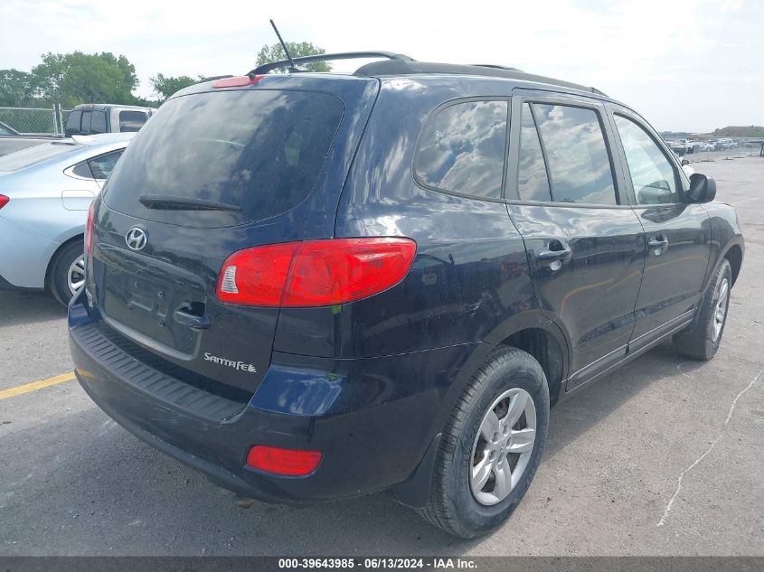 5NMSG13DX9H249556 2009 Hyundai Santa Fe Gls