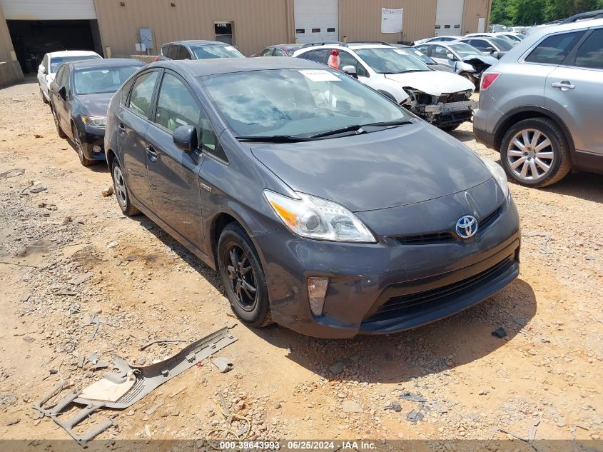 2012 Toyota Prius VIN: JTDKN3DU7C1535477 Lot: 39643993