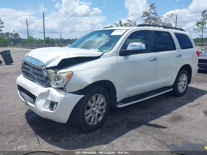 2015 Toyota Sequoia Platinum 5.7L V8 VIN: 5TDDW5G16FS117616 Lot: 39644006