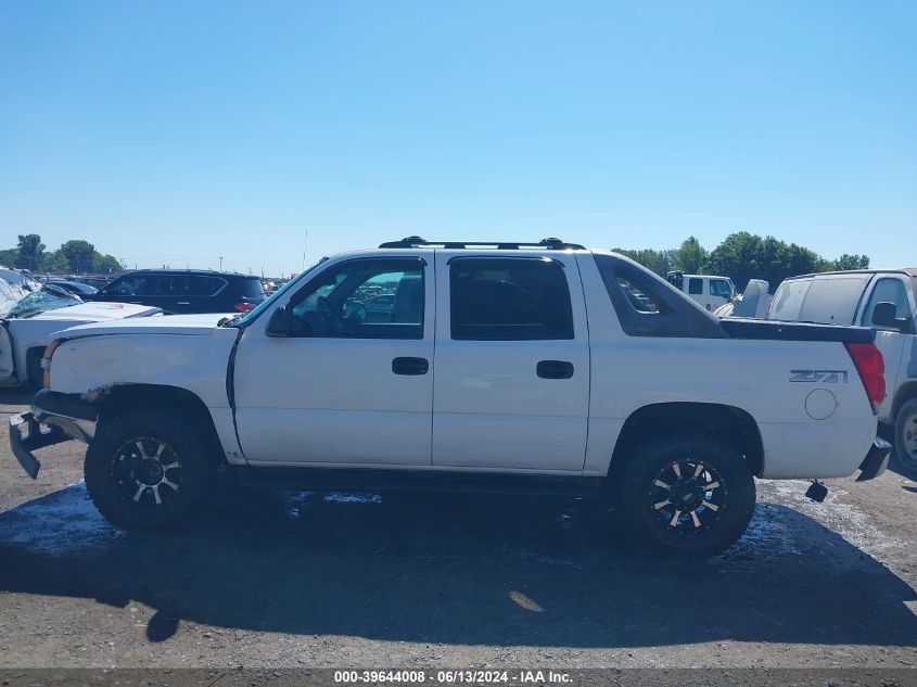 2003 Chevrolet Avalanche 1500 VIN: 3GNEK13T13G229015 Lot: 39644008