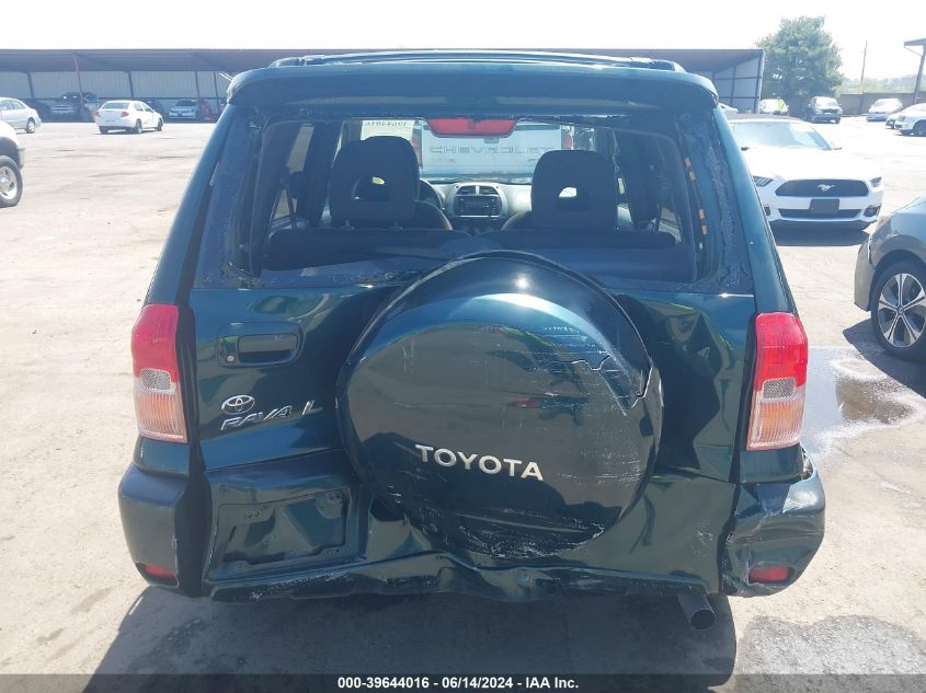 2002 Toyota Rav4 VIN: JTEGH20V520078576 Lot: 39644016