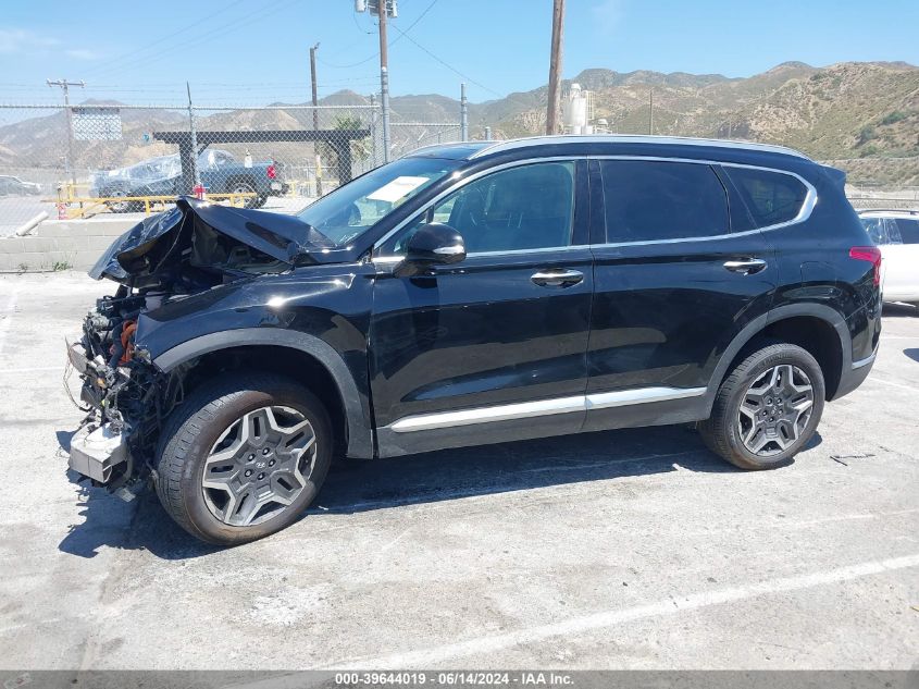 2023 Hyundai Santa Fe Hybrid Limited VIN: 5NMS5DA18PH010634 Lot: 39644019