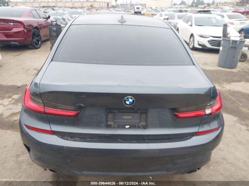 2020 BMW 330I VIN: WBA5R1C05LFH47320 Lot: 39644026