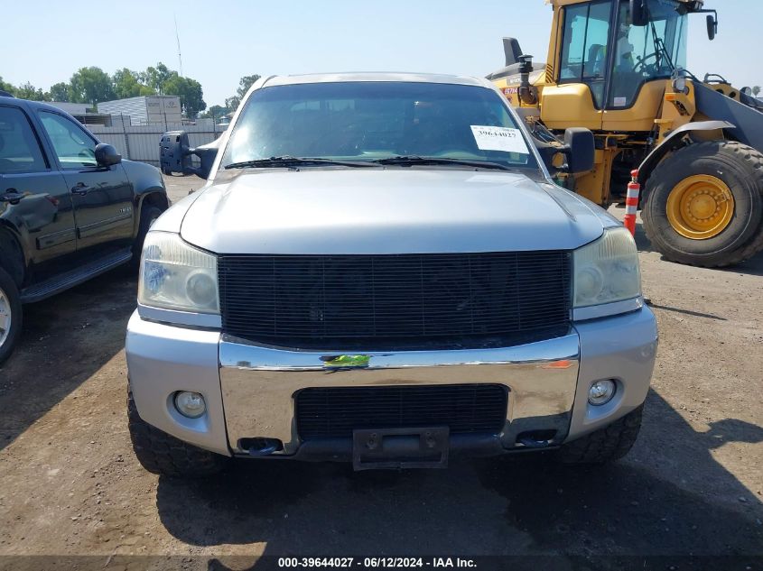 2006 Nissan Titan Le VIN: 1N6AA07B06N572008 Lot: 39644027