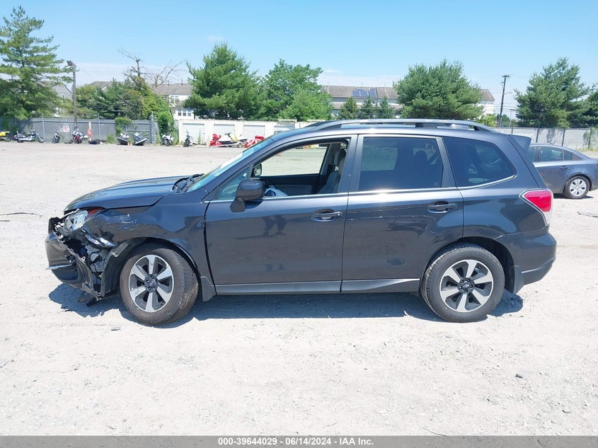 2018 Subaru Forester 2.5I Limited VIN: JF2SJARC8JH485873 Lot: 39644029