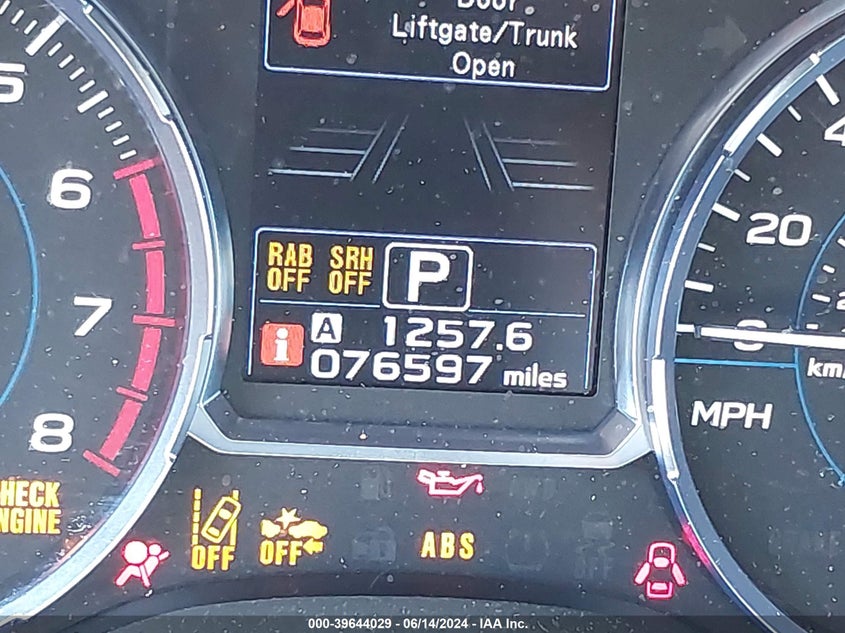 2018 Subaru Forester 2.5I Limited VIN: JF2SJARC8JH485873 Lot: 39644029