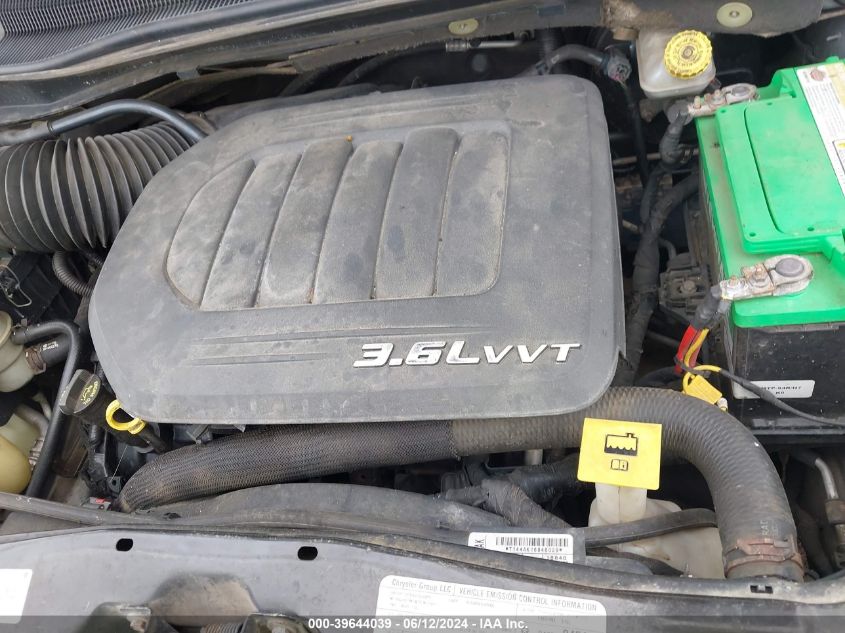 2013 Dodge Grand Caravan Sxt VIN: 2C4RDGCG0DR553322 Lot: 39644039