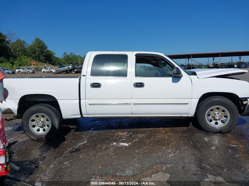 2006 Chevrolet Silverado 1500 Ls VIN: 2GCEC13VX61339615 Lot: 39644046