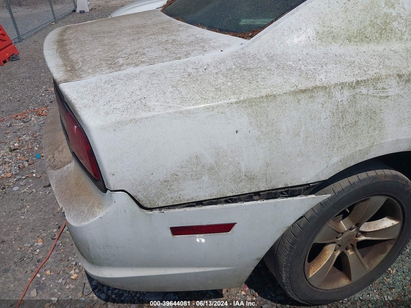 2012 Dodge Charger Se VIN: 2C3CDXBGXCH185151 Lot: 39644081