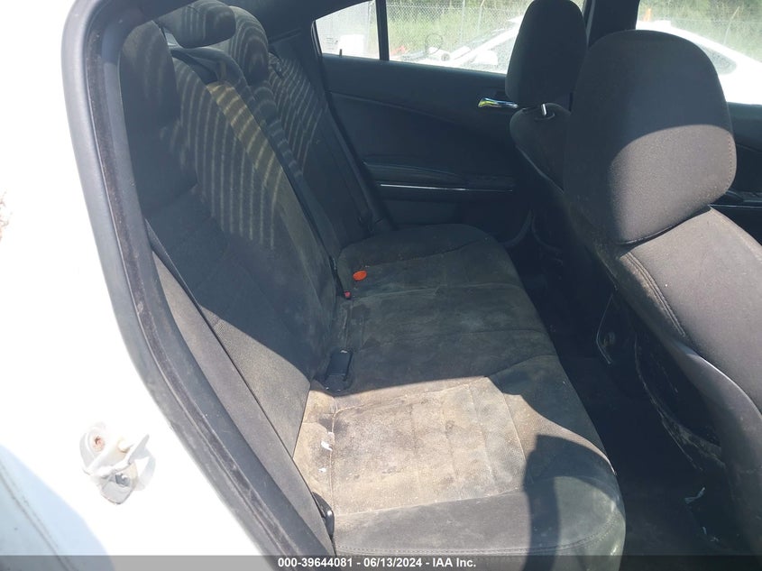 2012 Dodge Charger Se VIN: 2C3CDXBGXCH185151 Lot: 39644081