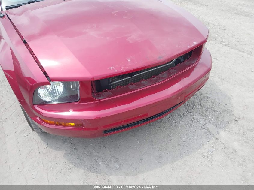 2007 Ford Mustang V6 Deluxe/V6 Premium VIN: 1ZVFT84N975341431 Lot: 39644088