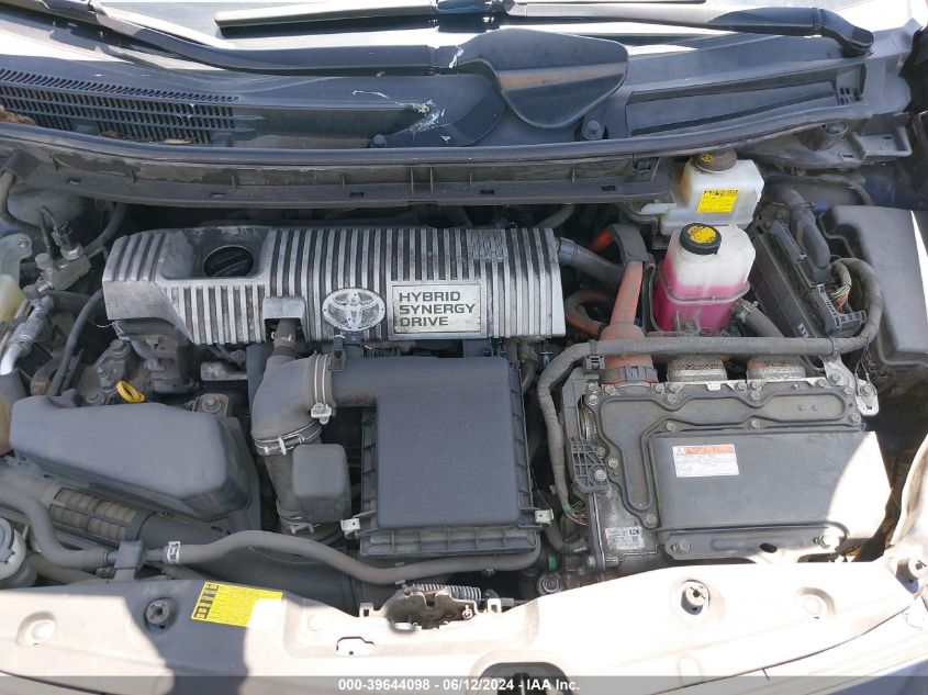 2013 Toyota Prius Three VIN: JTDKN3DU7D1727435 Lot: 39644098