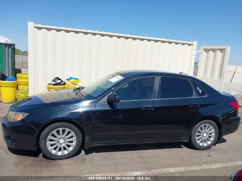 2008 Subaru Impreza 2.5I VIN: JF1GE61688H502098 Lot: 39644101