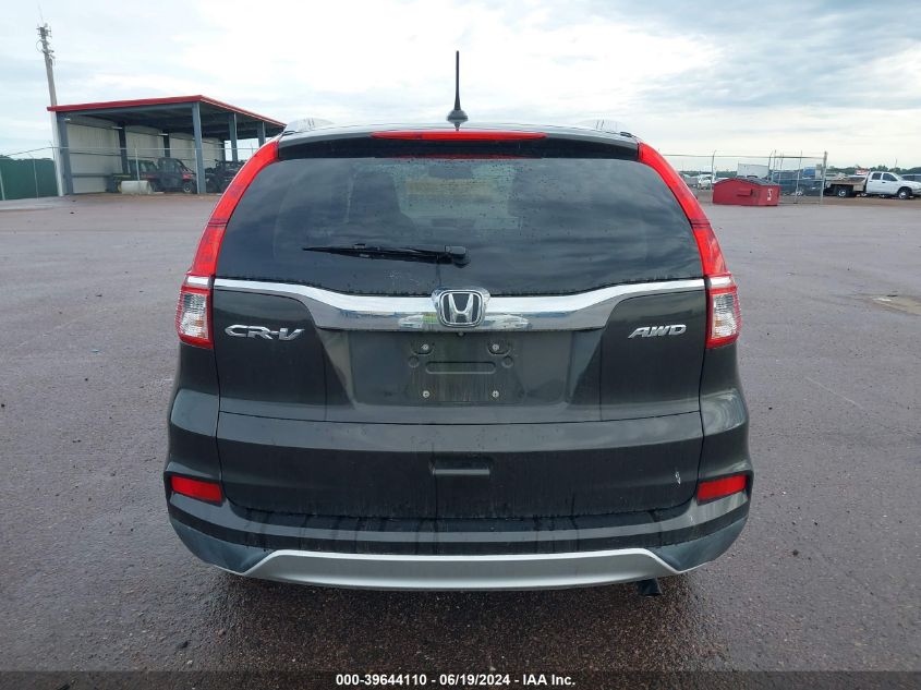 2015 Honda Cr-V Ex-L VIN: 2HKRM4H72FH666308 Lot: 39644110