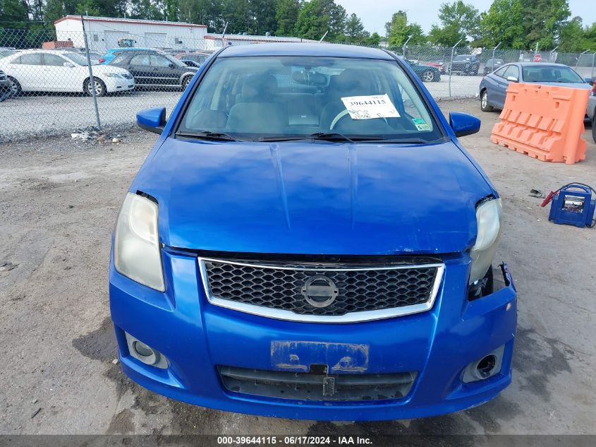 2010 Nissan Sentra 2.0Sr VIN: 3N1AB6AP3AL708361 Lot: 39644115