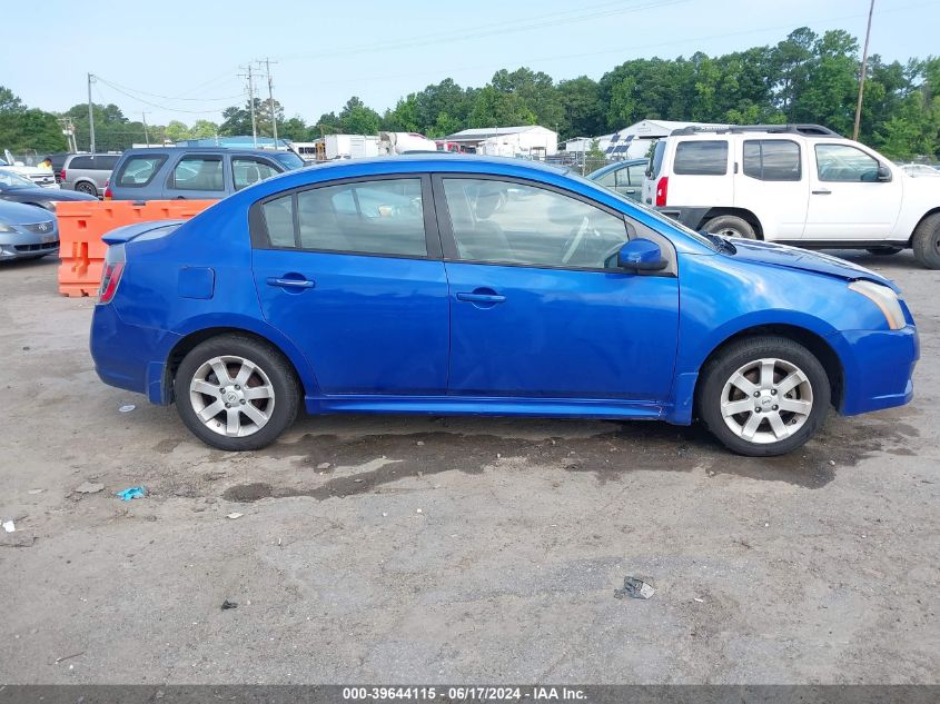 2010 Nissan Sentra 2.0Sr VIN: 3N1AB6AP3AL708361 Lot: 39644115