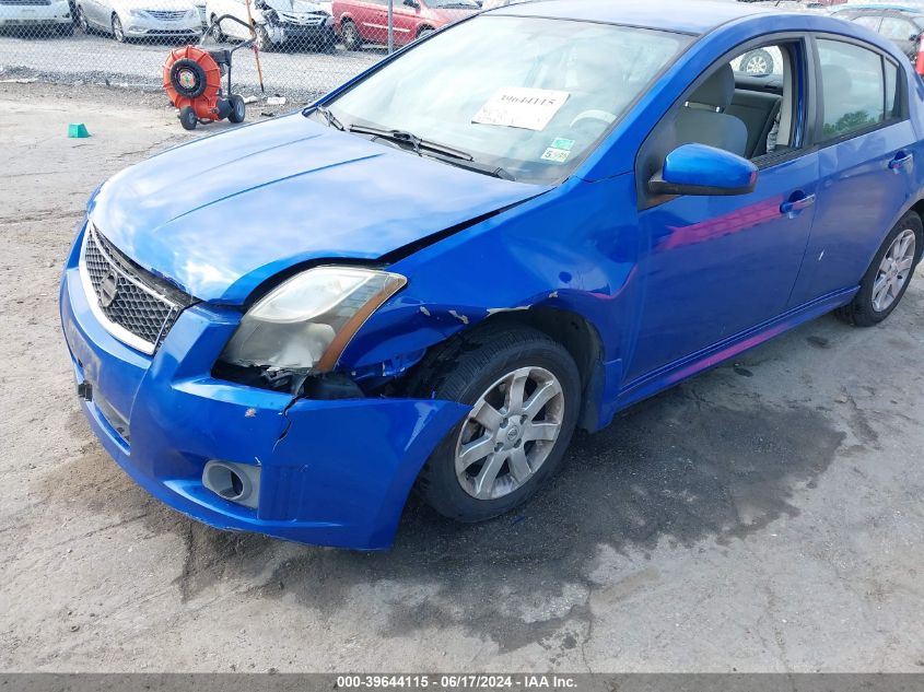 2010 Nissan Sentra 2.0Sr VIN: 3N1AB6AP3AL708361 Lot: 39644115
