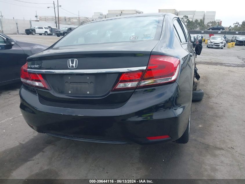 2015 Honda Civic Lx VIN: 19XFB2F50FE266900 Lot: 39644116