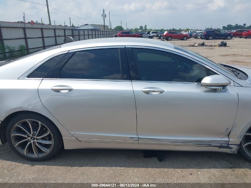 2018 Lincoln Mkz Reserve VIN: 3LN6L5E91JR621170 Lot: 39644121