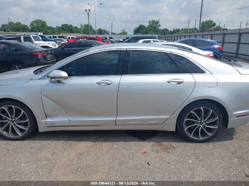 2018 Lincoln Mkz Reserve VIN: 3LN6L5E91JR621170 Lot: 39644121