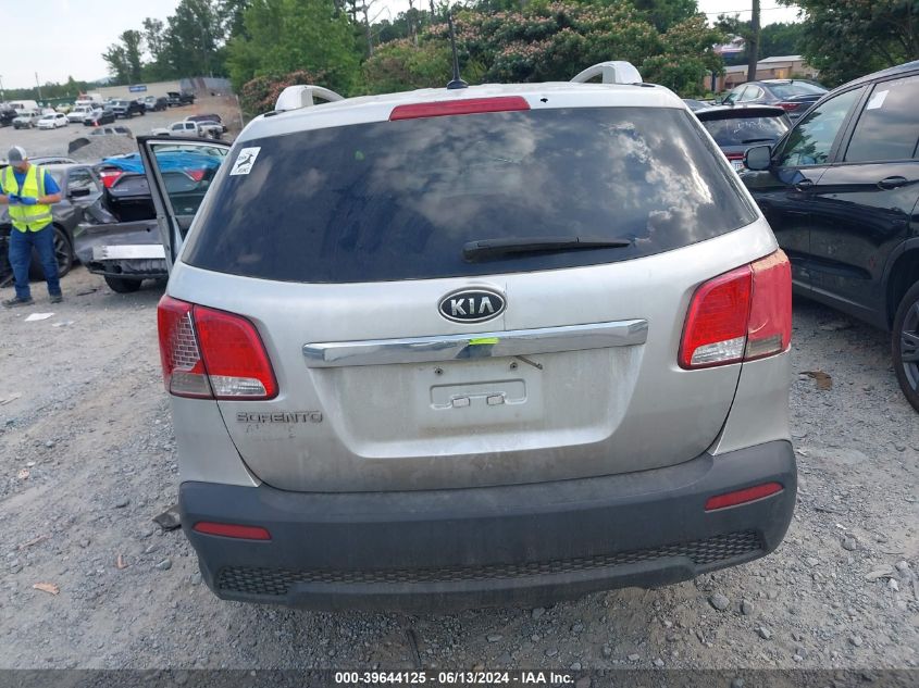 2012 Kia Sorento Lx V6 VIN: 5XYKTDA22CG230354 Lot: 39644125