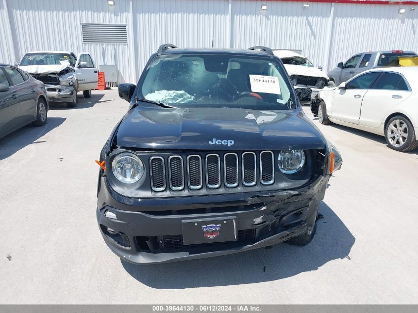 2017 Jeep Renegade Latitude Fwd VIN: ZACCJABB5HPF84349 Lot: 39644130