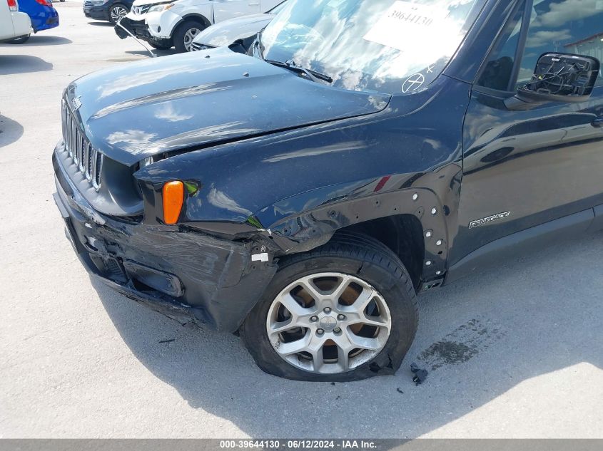 2017 Jeep Renegade Latitude Fwd VIN: ZACCJABB5HPF84349 Lot: 39644130