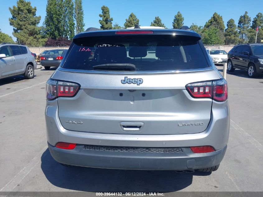 2021 Jeep Compass Limited 4X4 VIN: 3C4NJDCB3MT600964 Lot: 39644132