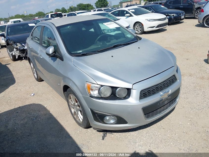 2012 Chevrolet Sonic 2Lt VIN: 1G1JC5SH5C4115338 Lot: 39644133