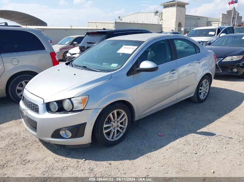 2012 Chevrolet Sonic 2Lt VIN: 1G1JC5SH5C4115338 Lot: 39644133