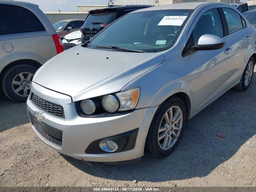 2012 Chevrolet Sonic 2Lt VIN: 1G1JC5SH5C4115338 Lot: 39644133