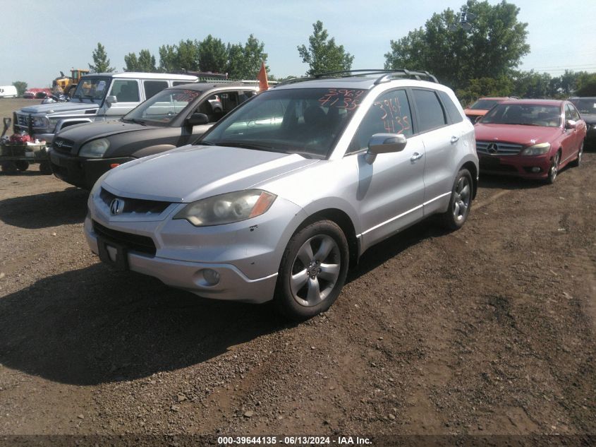 2007 Acura Rdx VIN: 5J8TB18217A010707 Lot: 39644135