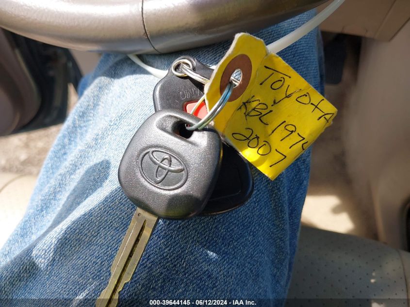 2007 Toyota Highlander Limited V6 VIN: JTEEP21AX70222684 Lot: 39644145