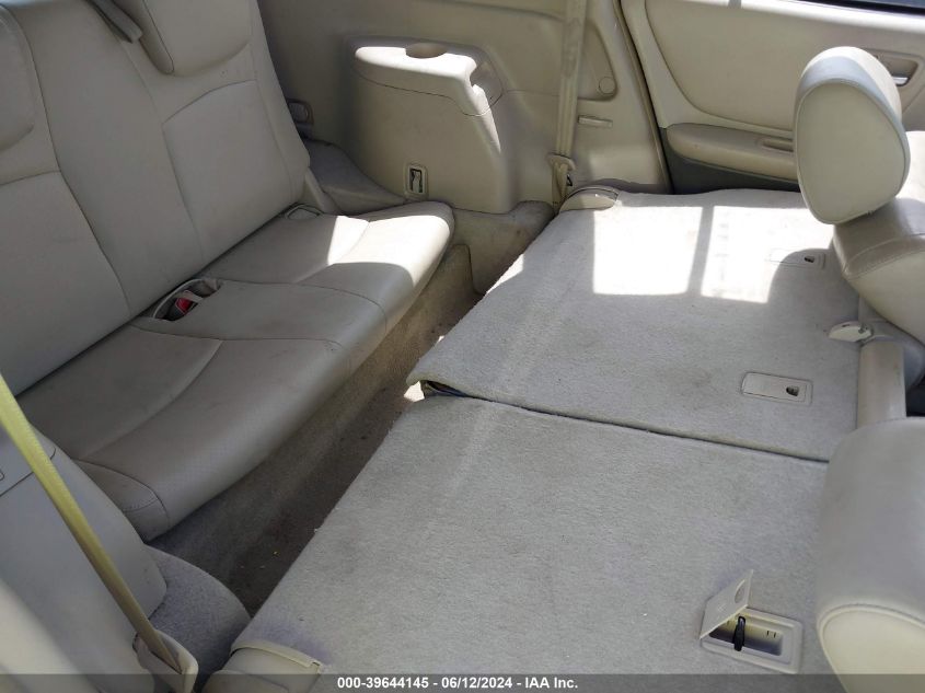 2007 Toyota Highlander Limited V6 VIN: JTEEP21AX70222684 Lot: 39644145