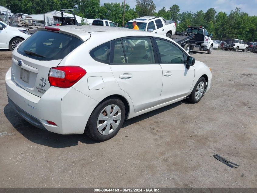 2012 Subaru Impreza 2.0I VIN: JF1GPAA64CH242255 Lot: 39644169