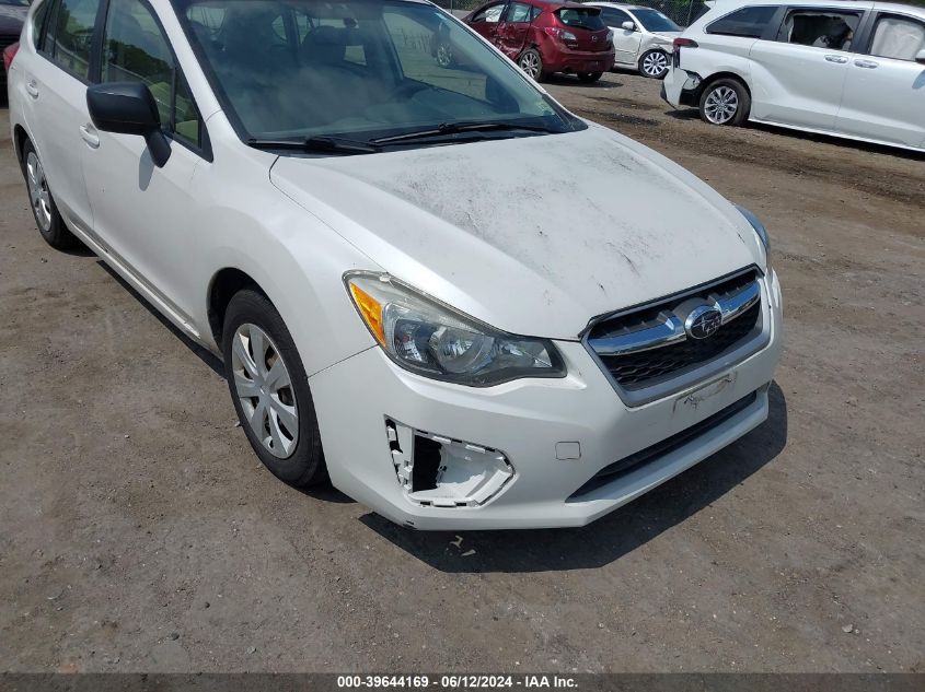 2012 Subaru Impreza 2.0I VIN: JF1GPAA64CH242255 Lot: 39644169