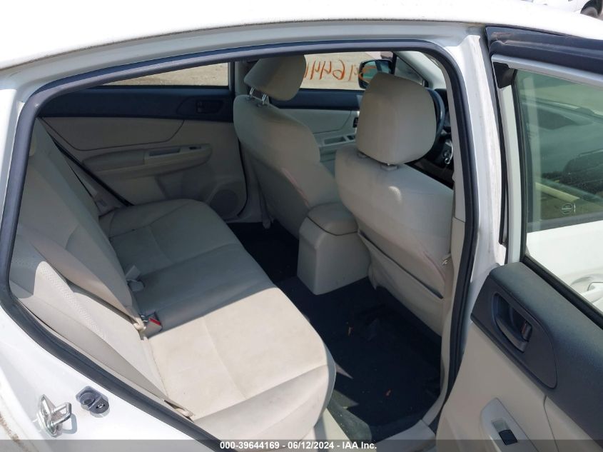 2012 Subaru Impreza 2.0I VIN: JF1GPAA64CH242255 Lot: 39644169