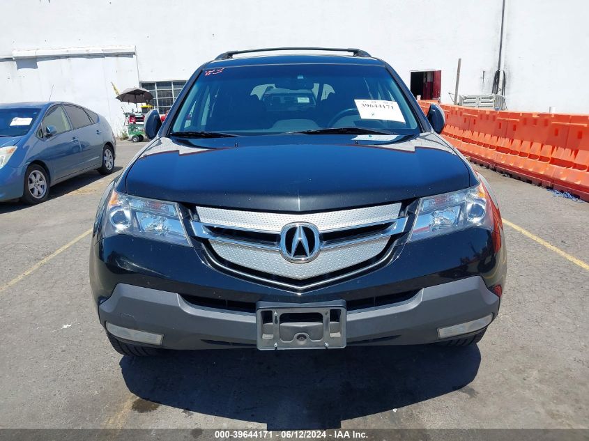 2008 Acura Mdx Sport Package VIN: 2HNYD28708H541300 Lot: 39644171