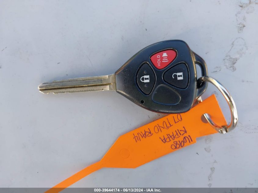 2007 Toyota Rav4 VIN: JTMZD33V775040092 Lot: 39644174