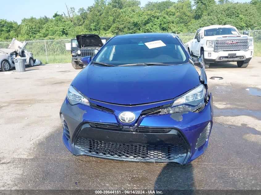 2017 Toyota Corolla Se VIN: 2T1BURHE8HC875409 Lot: 39644181