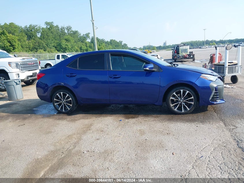 2017 Toyota Corolla Se VIN: 2T1BURHE8HC875409 Lot: 39644181