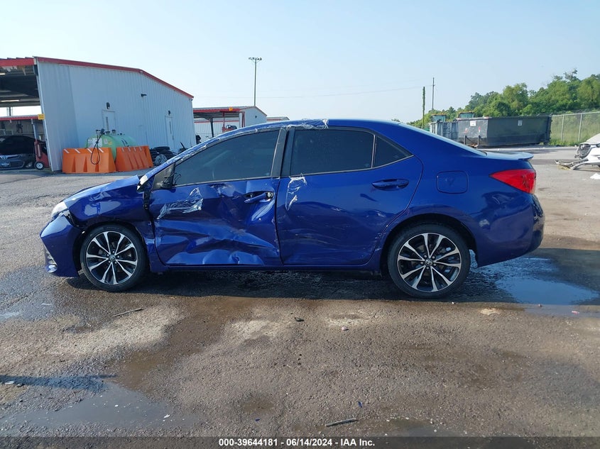 2017 Toyota Corolla Se VIN: 2T1BURHE8HC875409 Lot: 39644181