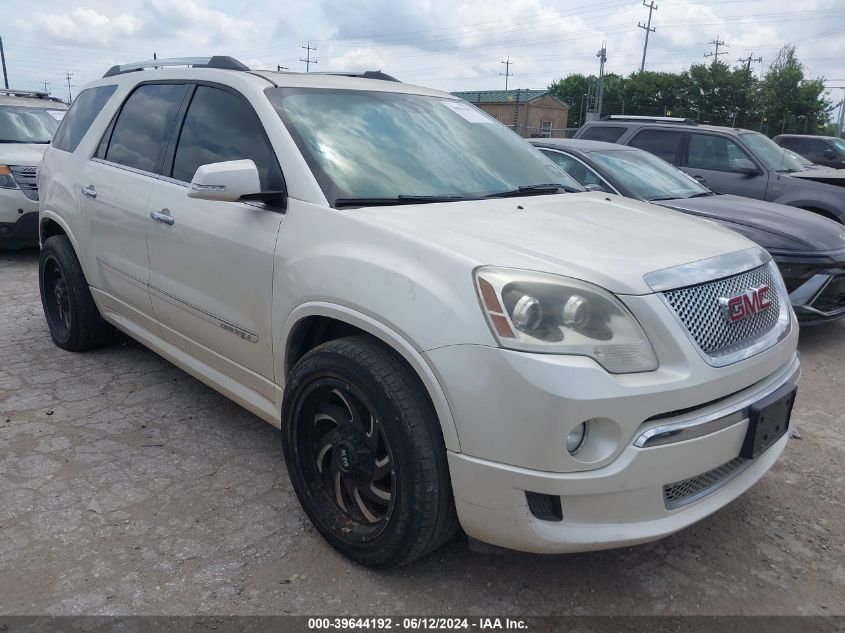 2012 GMC Acadia Denali VIN: 1GKKRTED0CJ400834 Lot: 39644192