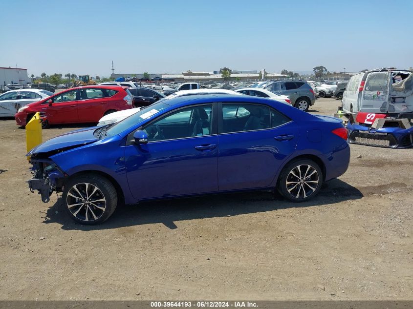 2018 Toyota Corolla Se VIN: 5YFBURHE3JP766796 Lot: 39644193