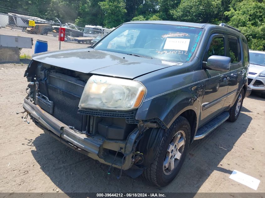 2010 Honda Pilot Touring VIN: 5FNYF4H92AB008583 Lot: 39644212