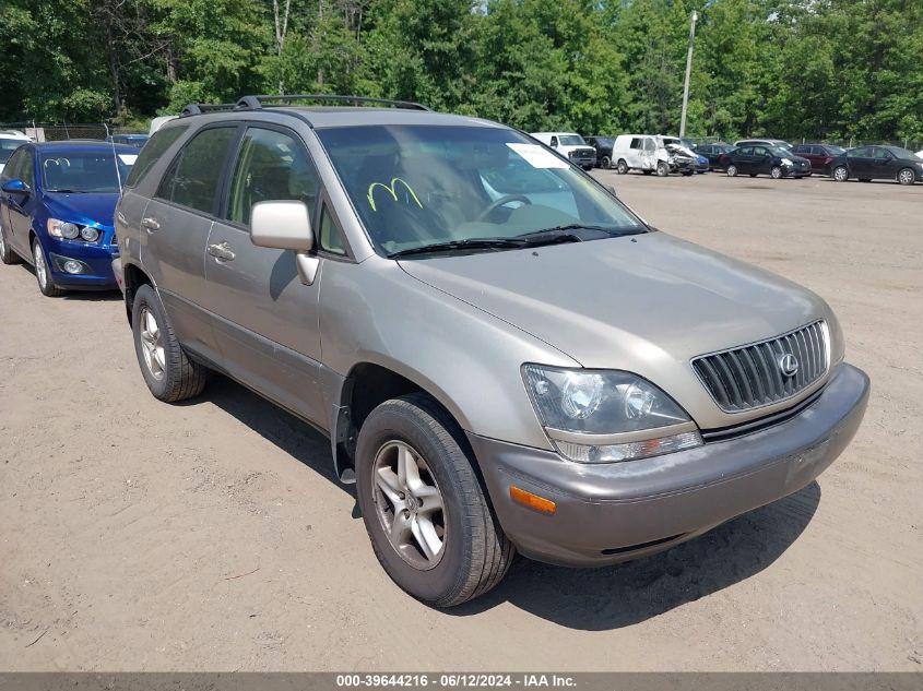 2000 Lexus Rx 300 VIN: JT6HF10U1Y0158411 Lot: 39644216