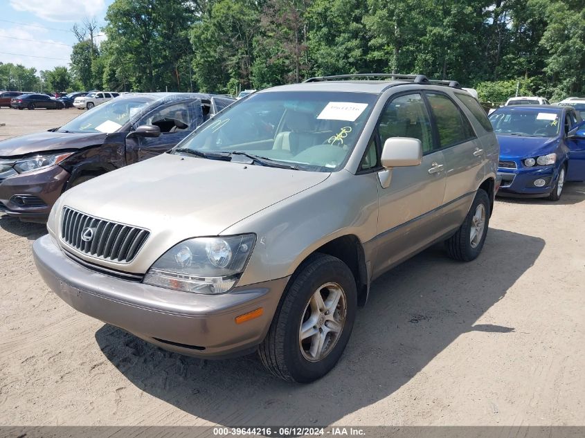 2000 Lexus Rx 300 VIN: JT6HF10U1Y0158411 Lot: 39644216