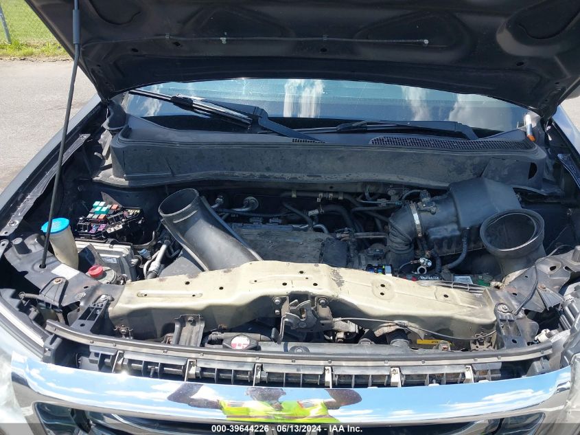 2010 Honda Pilot Ex-L VIN: 5FNYF4H62AB025275 Lot: 39644226