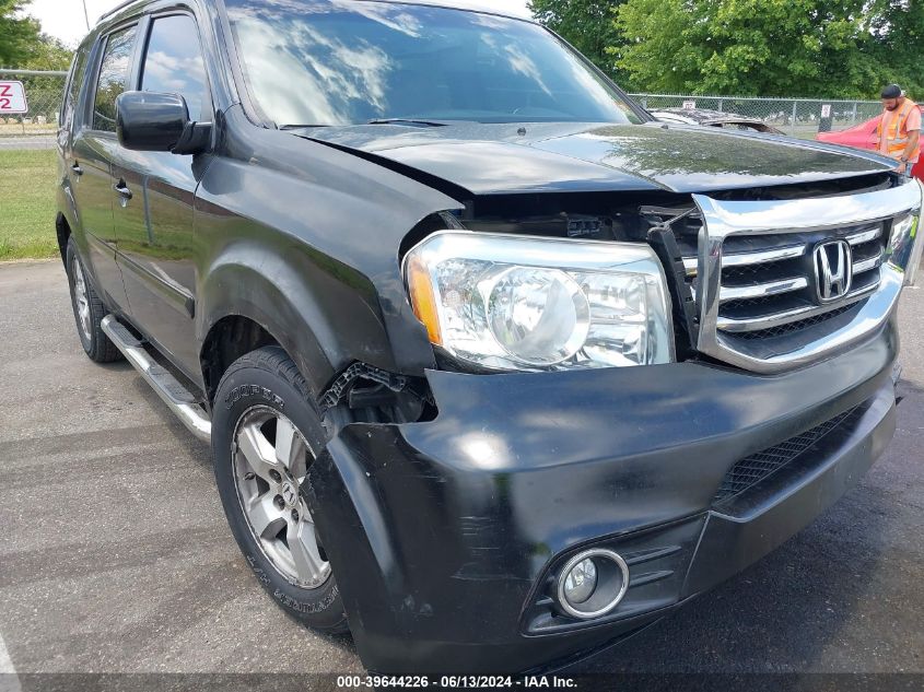 2010 Honda Pilot Ex-L VIN: 5FNYF4H62AB025275 Lot: 39644226